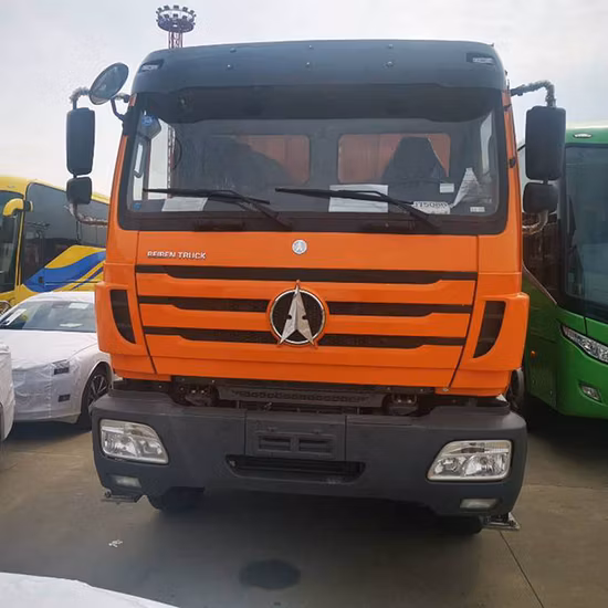 Camiones volquete de tres ejes Camión volquete Beiben 6X4 Ng80 290HP