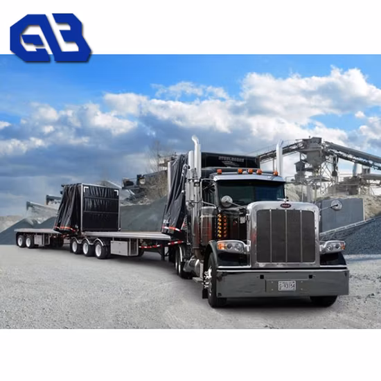 Sistema de lonas rodantes para remolque utilitario de lonas rodantes para camiones rectos